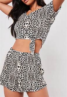 Leopard Print Pjs